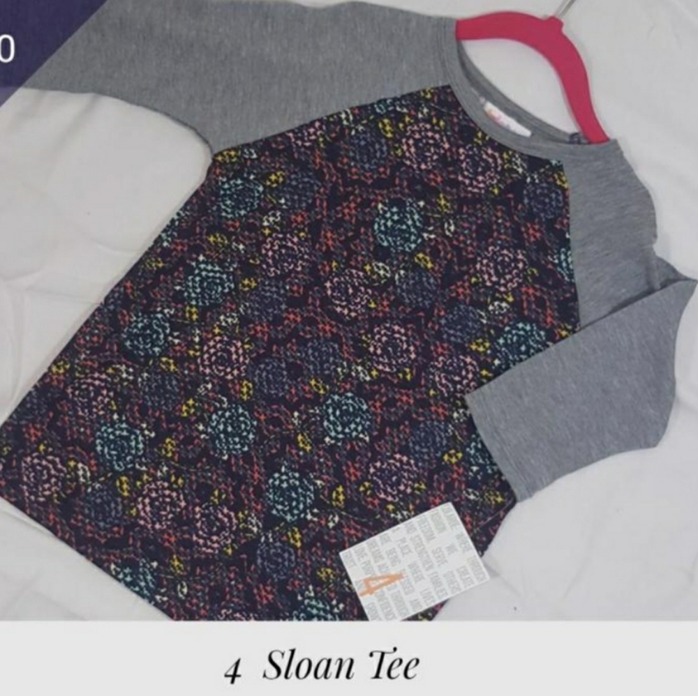 NWT LuLaRoe Sloan Tee Size 4